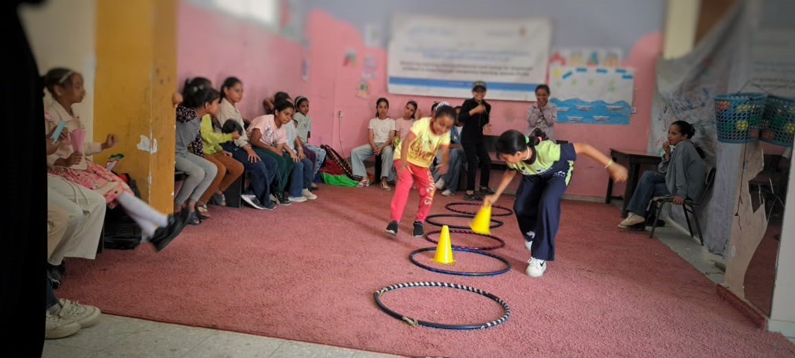 POD Conducts a Psychosocial Support Activity for Children at Mothers of Hind School