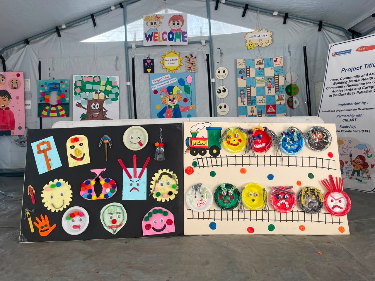 POD Launches Intensive Art-Based Psychosocial Support Sessions in Deir Al-Balah