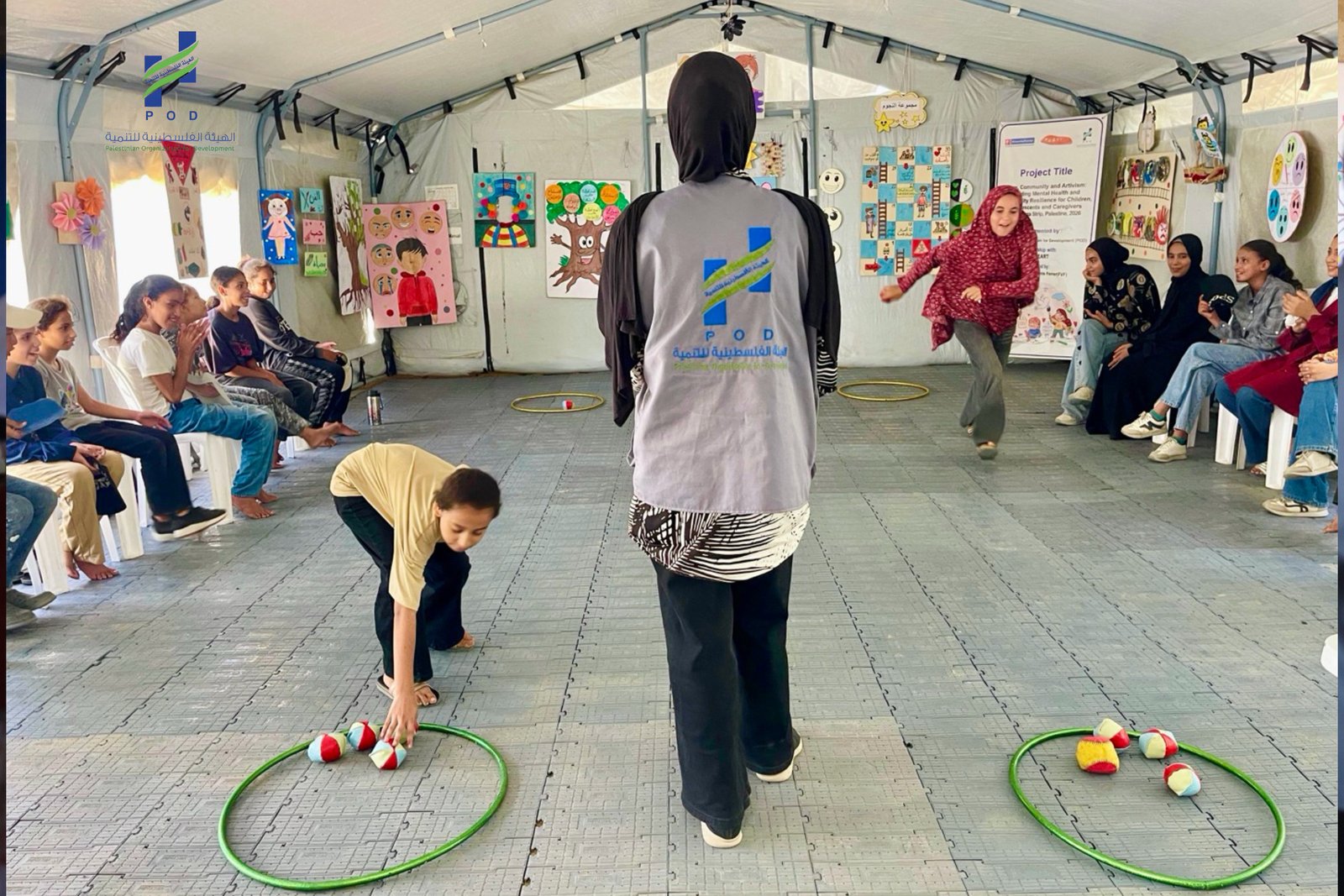 Care, Community and Artivism Project Supports Children’s Psychosocial Well-Being through Art and Community Activities in Gaza